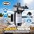 [Upgraded Version] 110V AC Fresh Water Pump, 6GPM 70 PSI Self-Priming Diaphragm Water Pump with Power Plug, Pressure Switch, Brass Connector and Strainer, for Kitchen Bathroom Garden Hose