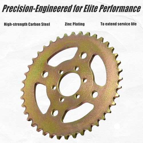 Image of JNDO Mini Bike Sprocket 40T 420 Chain 6 Hole Sporcket High-Speed Rear Sporcket for Coleman CT100U B100 Baja Doodle Bug DB30 Monster Mega Moto Motovox MBX10