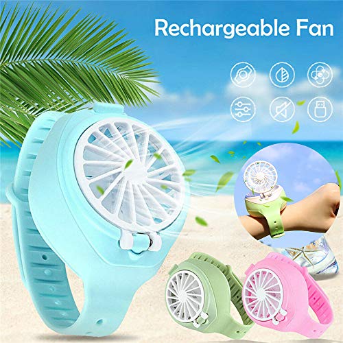 Handheld Fan Mini Portable Fan Powerful Small Personal Fans Speed Adjustable Rechargeable Battery
