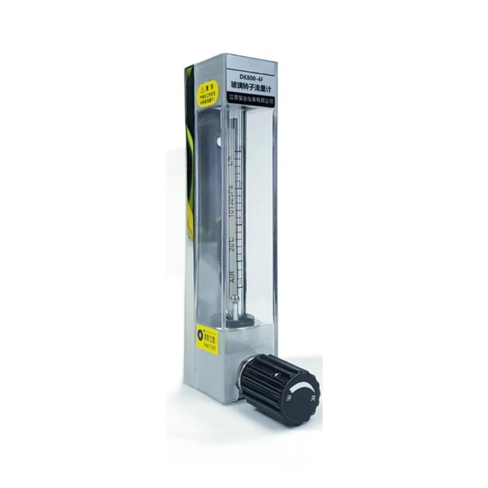 Caudalímetro de rotor de vidrio DK800 4 4F Gas líquido aire agua propano nitrógeno oxígeno tipo físico(Pneumatic quickplug6)