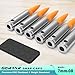 GORTAR 7mm-08 Rem Snap Caps Training Dummy Rounds Practice Safe Loading Firing Close to Real Weight -6 Pcs