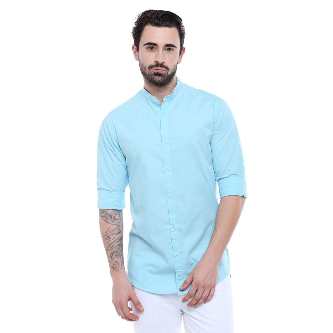 shirt without collar