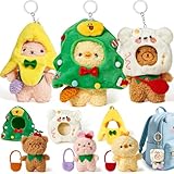 9 piezas juguetes de peluche para niños 3 4 5 6, juguetes de peluche juguetes de vestir huevos de Pascua Navidad cumpleaños regalos para niñas niños