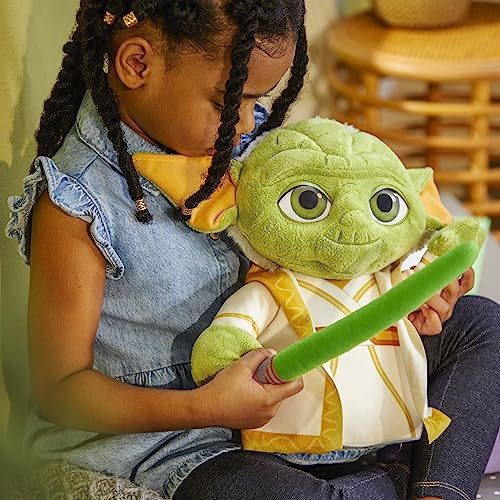 Star Wars: Young Jedi Adventures F7883 Star War Master Yoda Plush, Plush, Toys thumb #9