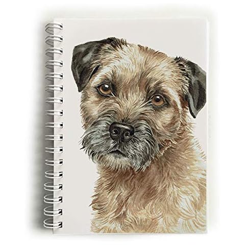 Waggydogz Border Terrier Dog Notebook (NBK-245) Cover