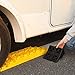 Homeon Wheels 10 Packs Rv/Camper Leveling Blocks, Chocks Anti-Slip Pads Design Include One Wheel Chock and Carrying Bag for Camper Travel Trailer