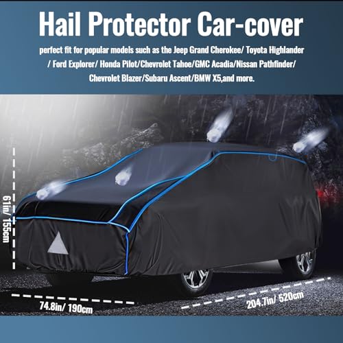 Image of Hail Protector Car Cover, Windshield Hail Protectors217