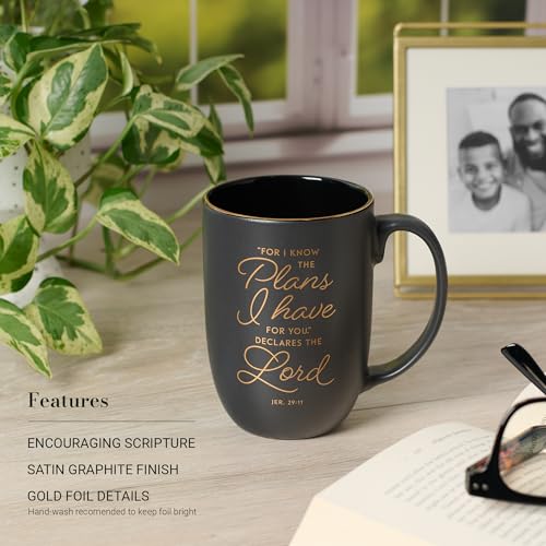 Image of Christian Art Gifts Large Scripture Coffee Mug for Men, Women & Grads