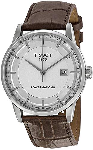 Tissot T086.407.16.031.00 T-Classic Men's Watch Brown 41mm Stainless Steel