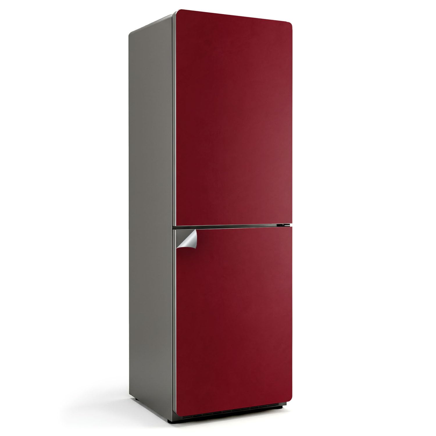 Sticker frigo bordeaux 60x180 cm auto-adhésif pour relooker votre cuisine