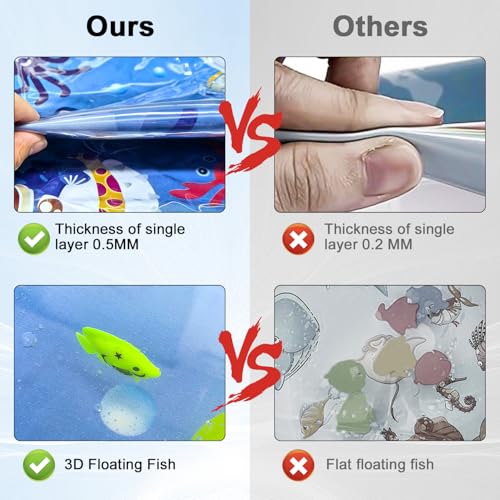 Tapis de jeu avec capteur d'eau avec poisson interactif pour chaton - 6