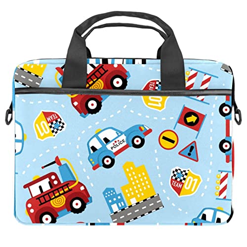 Sac ordinateur portable 13 pouces imprimé voiture pour le bureau
