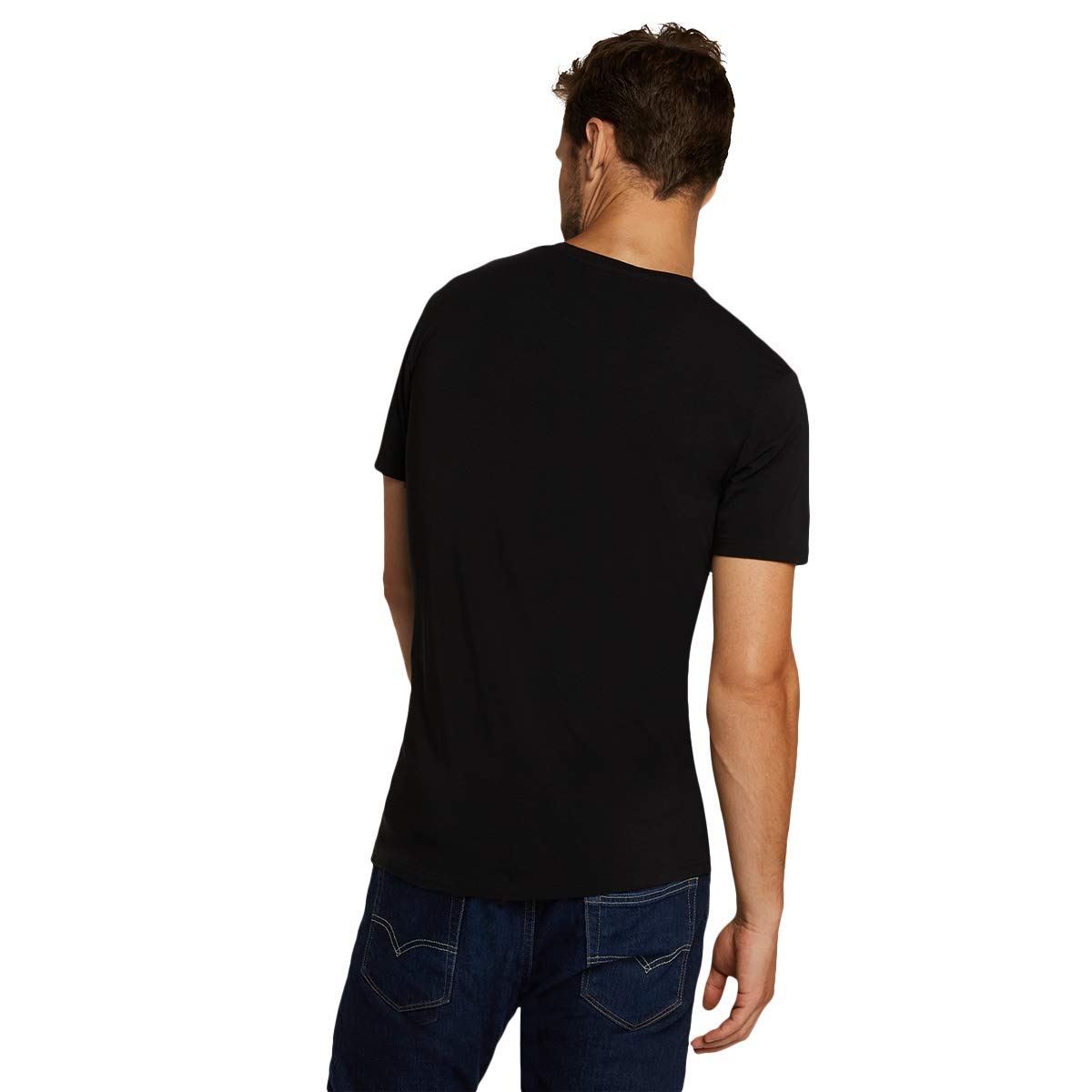 Bamboo Basics - Herren Bambus T-Shirt - Ruben - Rundhalsausschnitt - 2er-Pack - Extra weich und Atmungsaktiv - S-XXL