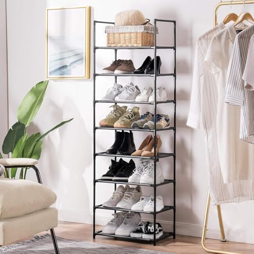 Meuble à chaussures polyvalent 8 niveaux pour économiser de l'espace - 8