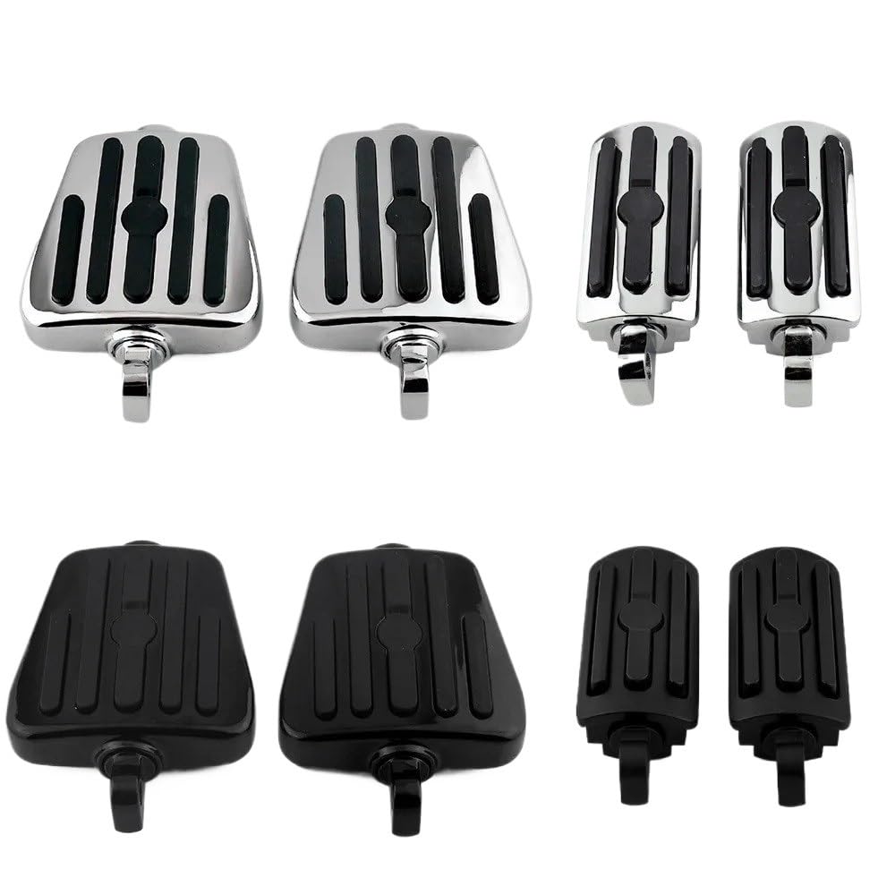 Frente Estriberas Clavijas Reposapiés De Motocicleta Con Montaje Macho para Davidson para Sportster Iron para Touring Custom para Dyna para Softail