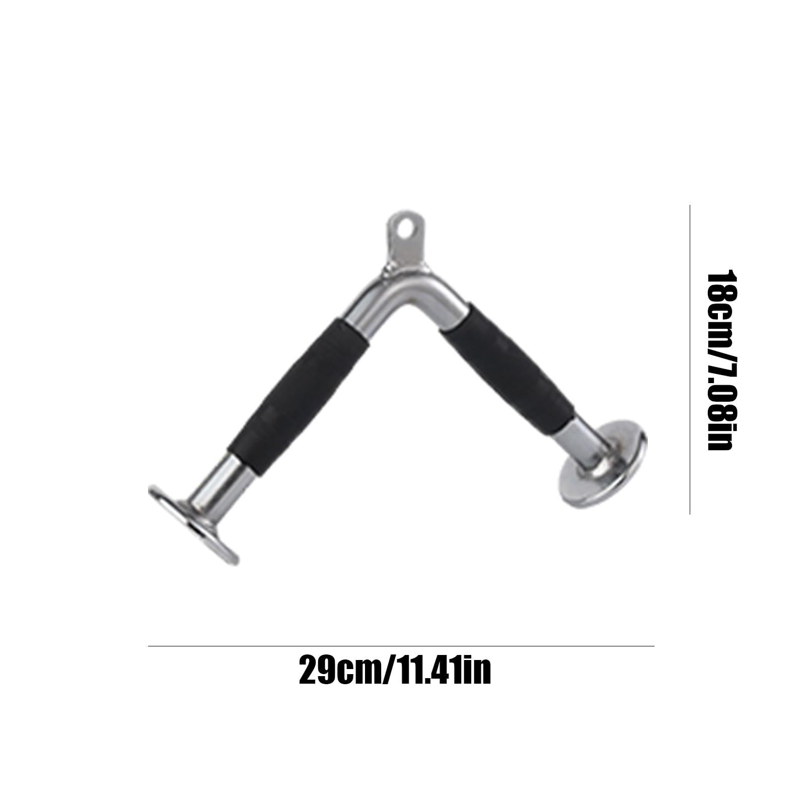 Accesorio para máquina de cable, accesorios de metal inoxidables para cables de gimnasio, accesorios de máquina de pesas de agarre seguro, accesorios multifuncionales antideslizantes para máquina de