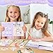 Accevo Paint with Water Coloring Books for Toddlers, Unicorn Theme Mess Free Watercolor Painting Papers for Kids Water Color Paint Kit Art and Craft Toys Birthday Christmas Gift for Ages 3-5, 4-8