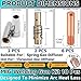 MIG Welding Gun Kit Accessory,6pcs Welding Tips 0.035