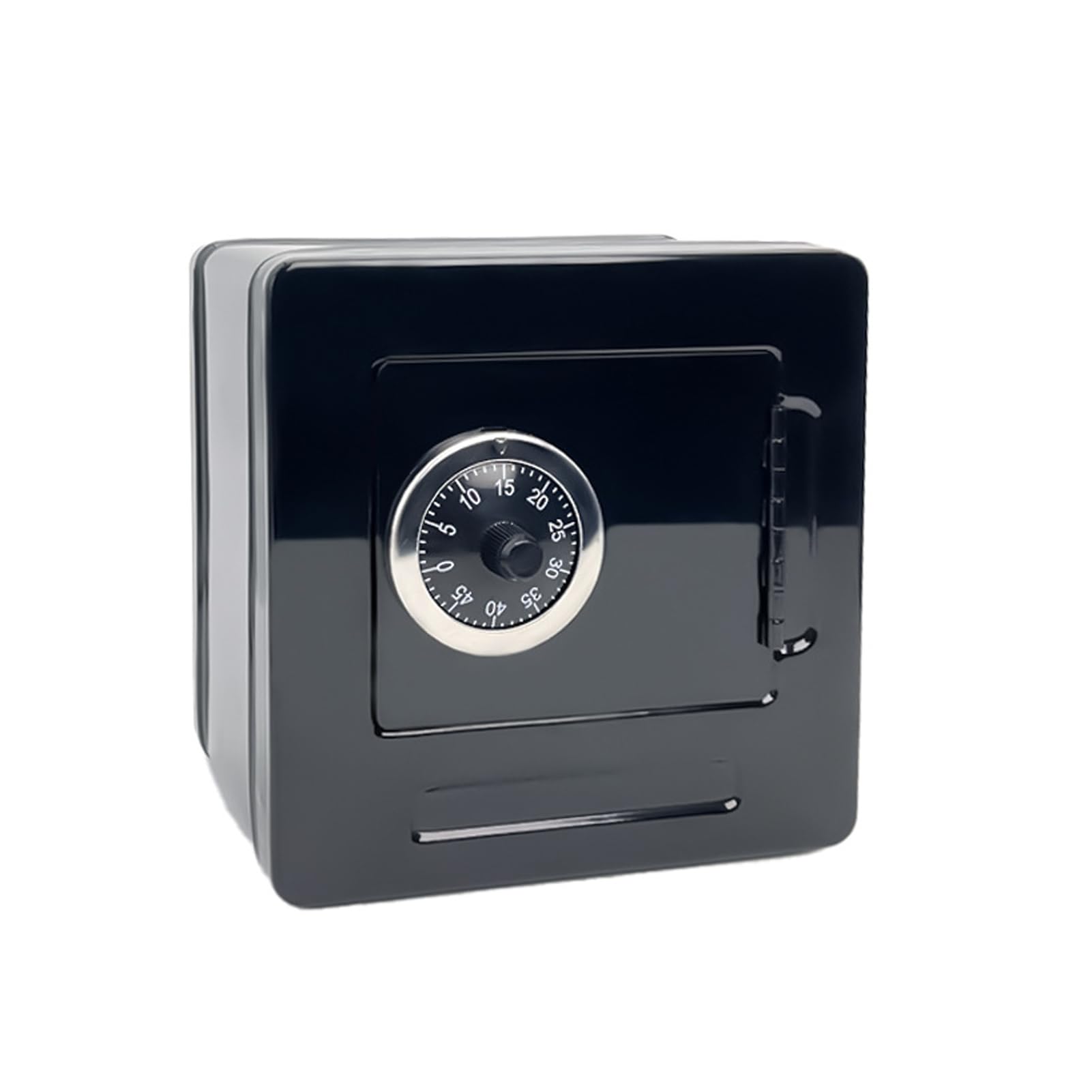 Plyisty Metal Safe and Lock Box with Code for Home, Black