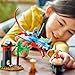 LEGO NINJAGO Ninja Dragon Temple Set 71759 with Toy Motorcycle, Kai, NYA and Snake Warrior Minifigures, Gift for Kids 4 Plus Years Old