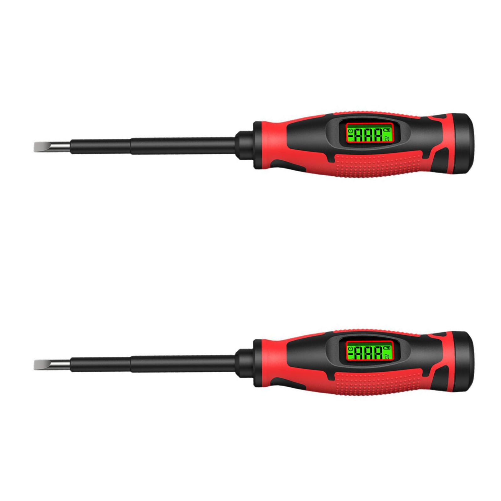 Intelligent None Voltages Tester Tool with LCD Display and Buzzers Alarm for Home and Professional Electrical Work Auto Close Voltmeter
