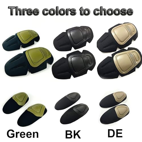 image for HANSTRONG GEAR Tactical Military Paintball Elbow Knee Pads Airsoft Com