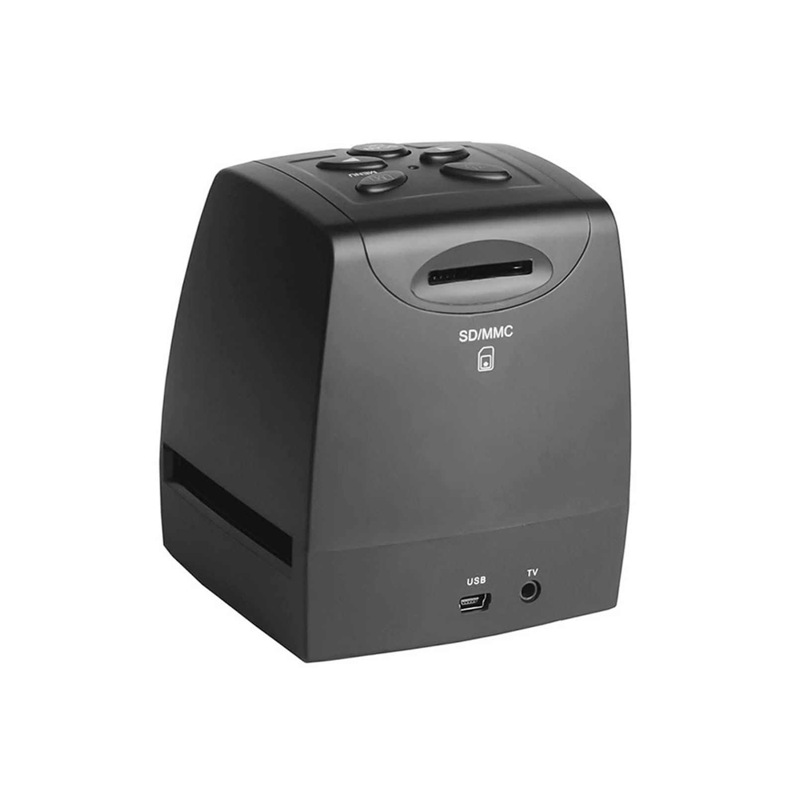 Scanner de Films numériques 35 mm/135 mm, écran LCD 2,4 Pouces, Prise en Charge de la prévisualisation et de la Lecture, Scanner de Films Noirs 22 MP