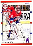 Patrick Roy 1990-91 Score Hockey Card #10
