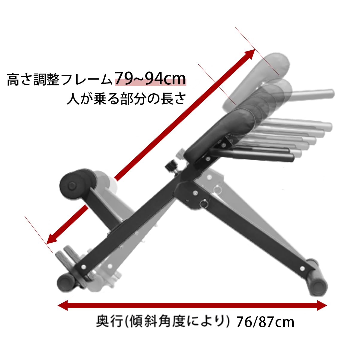 Amazon.co.jp: リーディングエッジ バックエクステンションベンチ