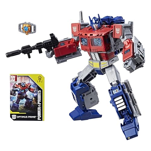 Transformers : Generations – Power of The Primes – Leader Class – Optimus Prime – Figurine Transformable 22.5 cm