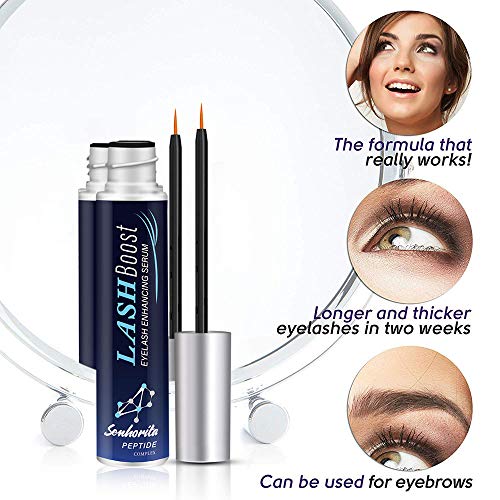 image for Senhorita Eyelash Growth Serum-Grow Longer Fuller Eyelashes and Eyebro