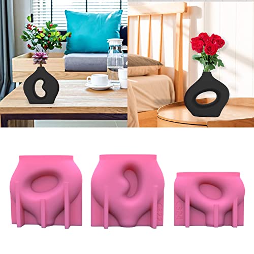 Moule silicone pot fleurs résine époxy outil moulage bureau - 3