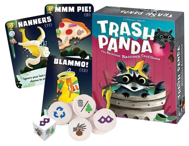 Cojuz Trash Panda Card Game: Fun Family Strategy Game for Kids & Adults, 2-4 Players, Ages 8+ 1
