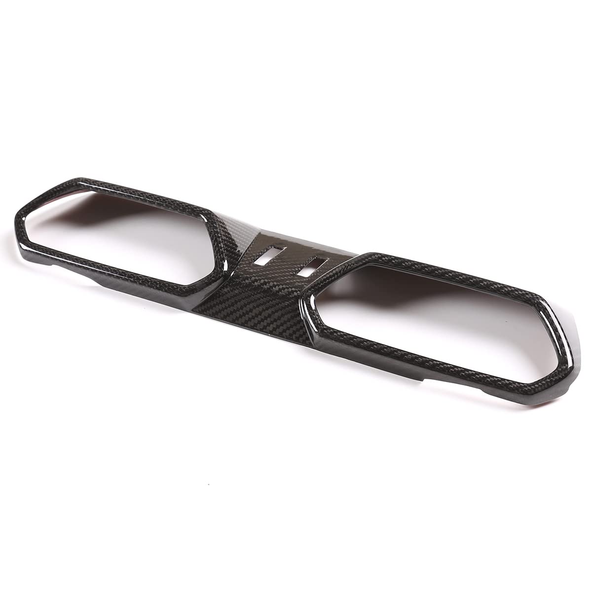 Car Interior Central Control Air Conditioning Outlet Trim Frame Fit for Lamborghini Urus 2018-2021 Real Carbon Fiber Auto — view 9