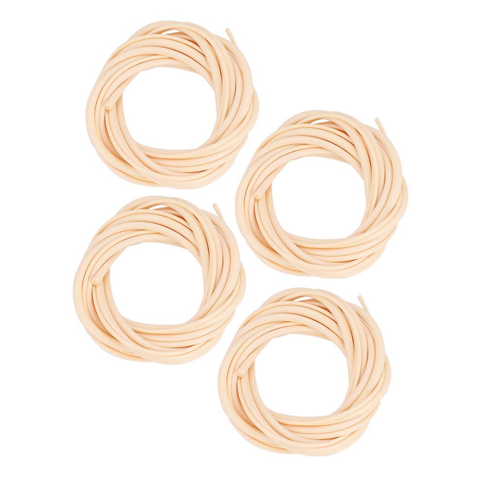 4 PCS Ukulele Bass Strings Set Smooth Polyurethane Fast Stable Intonation Unique Playing Experience Applicable Crowd Polyurethane 5mm 4mm 3mm 2.5mm