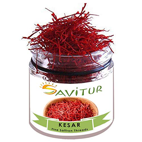 Savitur Kesar Original Fine Saffron Threads (Pack of 1(1 Gram ...