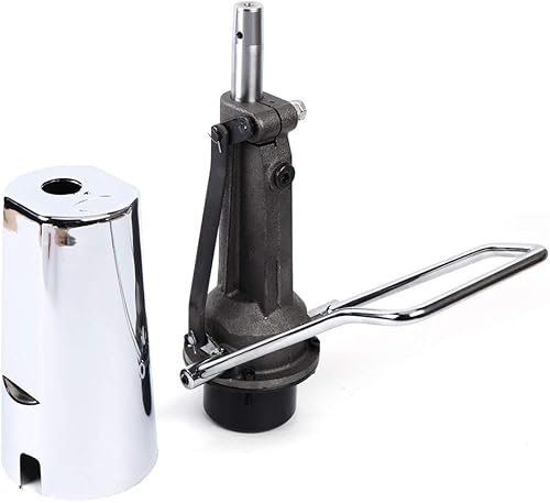 Miniatura 8 de Pieza de repuesto de la bomba hidráulica de la silla del salón de peluquería, capacidad de peso de 440440.9 lbs, altura ajustable de 5.5 pulgadas,