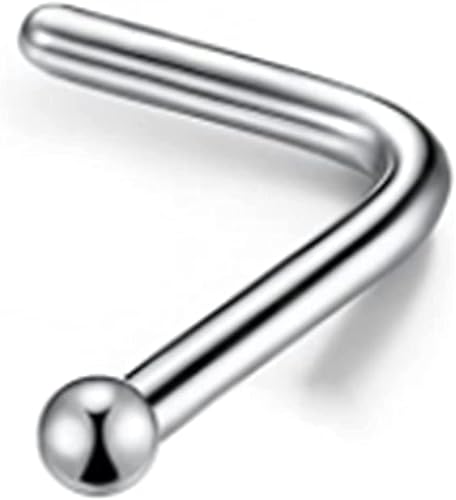 Miniatura 2 de 1mm Ball Nose Stud Sterling Silver Tiny Super Small Nose Piercing 0.6mm Pin Thickness Silver Dainty Nose Jewelry