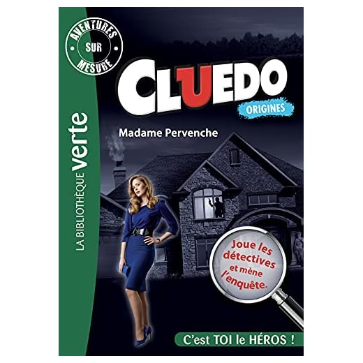 Aventures sur Mesure Cluedo 04 - Madame Pervenche (Bibliothèque Verte Plus)