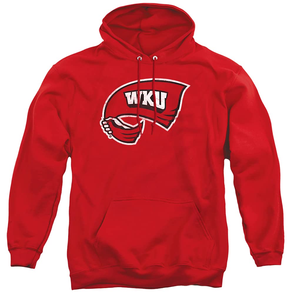 LOGOVISION Official Collegiate Distressed Primary Logo Adult Pullover Hoodie Collection — view 137