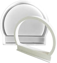 Generisch Moules Demi-anneaux en Silicone - 18 x 19,5 cm, outil de moulage | moules de décoration en résine | Fournitures ...