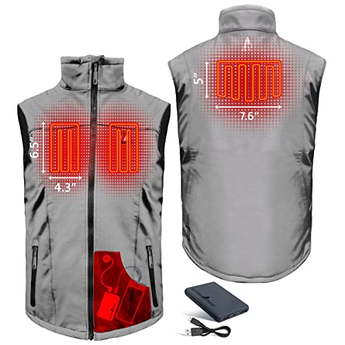 Image of ActionHeat 5V Men's Softshell Battery Heated Vest S