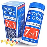 All-New 2023 Pool and Spa Test Strips 7 in 1 Quick & SuperAccurate Swimming Pool Test Kit - Hot Tub