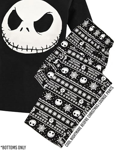 Disney The Nightmare Before Christmas Loungepants For Adults | Sally OR Jack Skellington Pajama Trousers PJ Bottoms 6