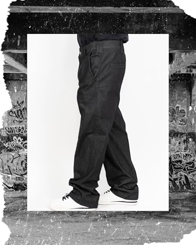FB County Hard Denim Pants - Unisex, Durable & Relaxed Fit Cotton-Poly Work Pants, True to Size2