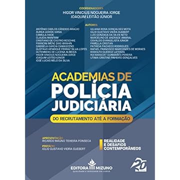Capa do livro Academias de Polícia Judiciária- do Recrutamento Até a Formação