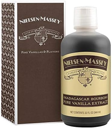 Nielsen-Massey Madagascar Bourbon Pure Vanilla Extract for Baking and Cooking, 32 Ounce Bottle