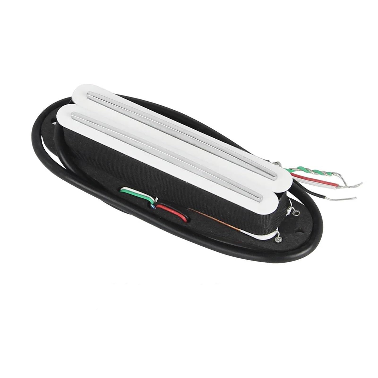 Pickup Gitary Elektrycznej Przetwornik z podwójną szyną Przetwornik Humbucker 4-przewodowy Części do gitary(White 12K)