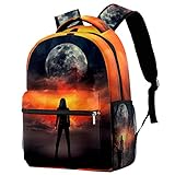 Die Version des Tagesrucksacks ist sehr dreidimensional. Auch wenn sich nichts in der Tasche befindet, kann der Rucksack natürlich stehen und sieht sehr schön aus.