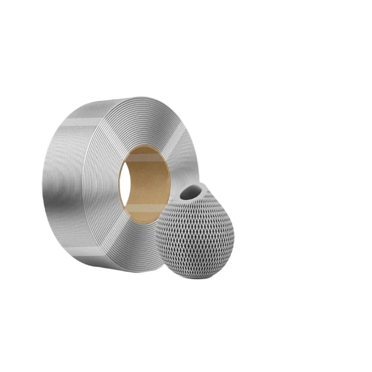 Filament pour Imprimante 3D Filament d'imprimante 3D 1,75 mm ± 0,02 kg haute température(Gray)